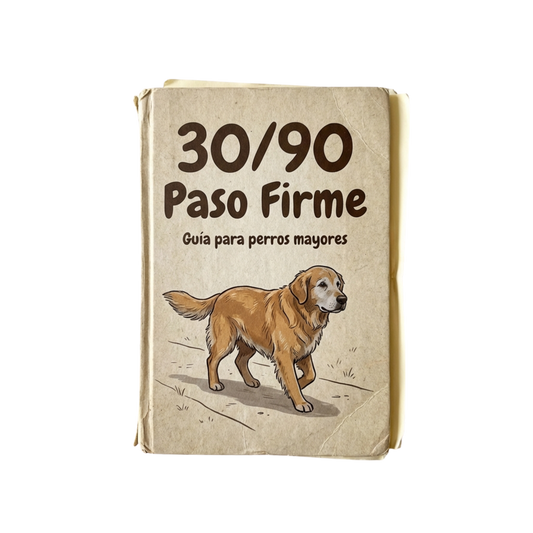 E-book para ayudar a tu perro senior a moverse con más confianza