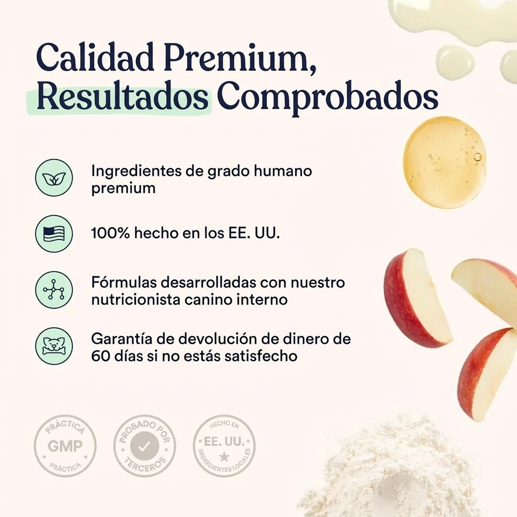 Pawfy Alergía e inmunidad - Calma la inflamación y alivia el malestar en 7 días