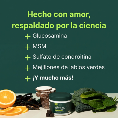 Wuffes Combate el dolor de caderas y articulaciones en 3 semanas