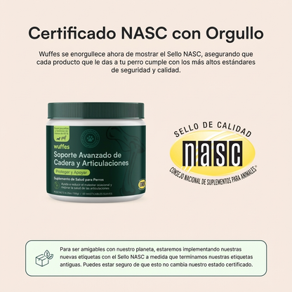 Wuffes Combate el dolor de caderas y articulaciones en 3 semanas