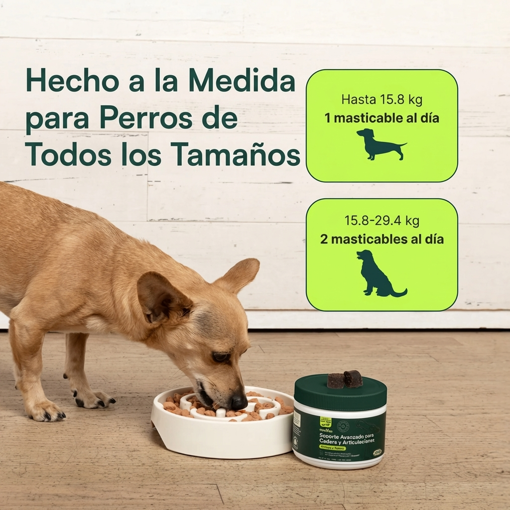 Wuffes Combate el dolor de caderas y articulaciones en 3 semanas