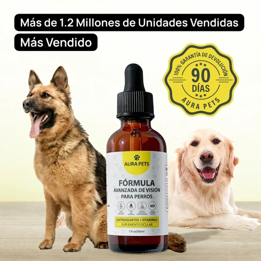 AuroPets Potente apoyo para limpiar los residuos celulares, a nutrir y a rejuvenecer las células oculares