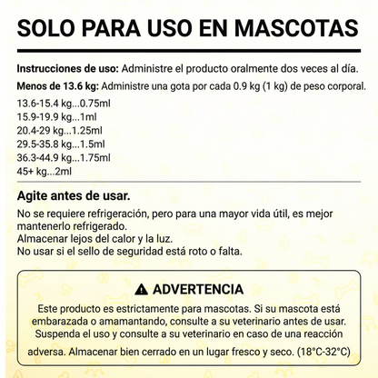 AuroPets Potente apoyo para limpiar los residuos celulares, a nutrir y a rejuvenecer las células oculares
