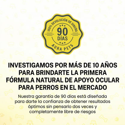 AuroPets Potente apoyo para limpiar los residuos celulares, a nutrir y a rejuvenecer las células oculares